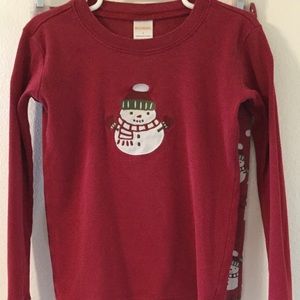 Unisex Kids Sleep Set Snowman Christmas